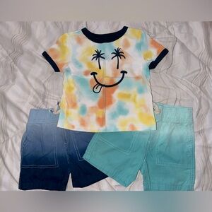 4/$20 Garanimals Boys 18 months Summer mix &‎ match shorts bundle